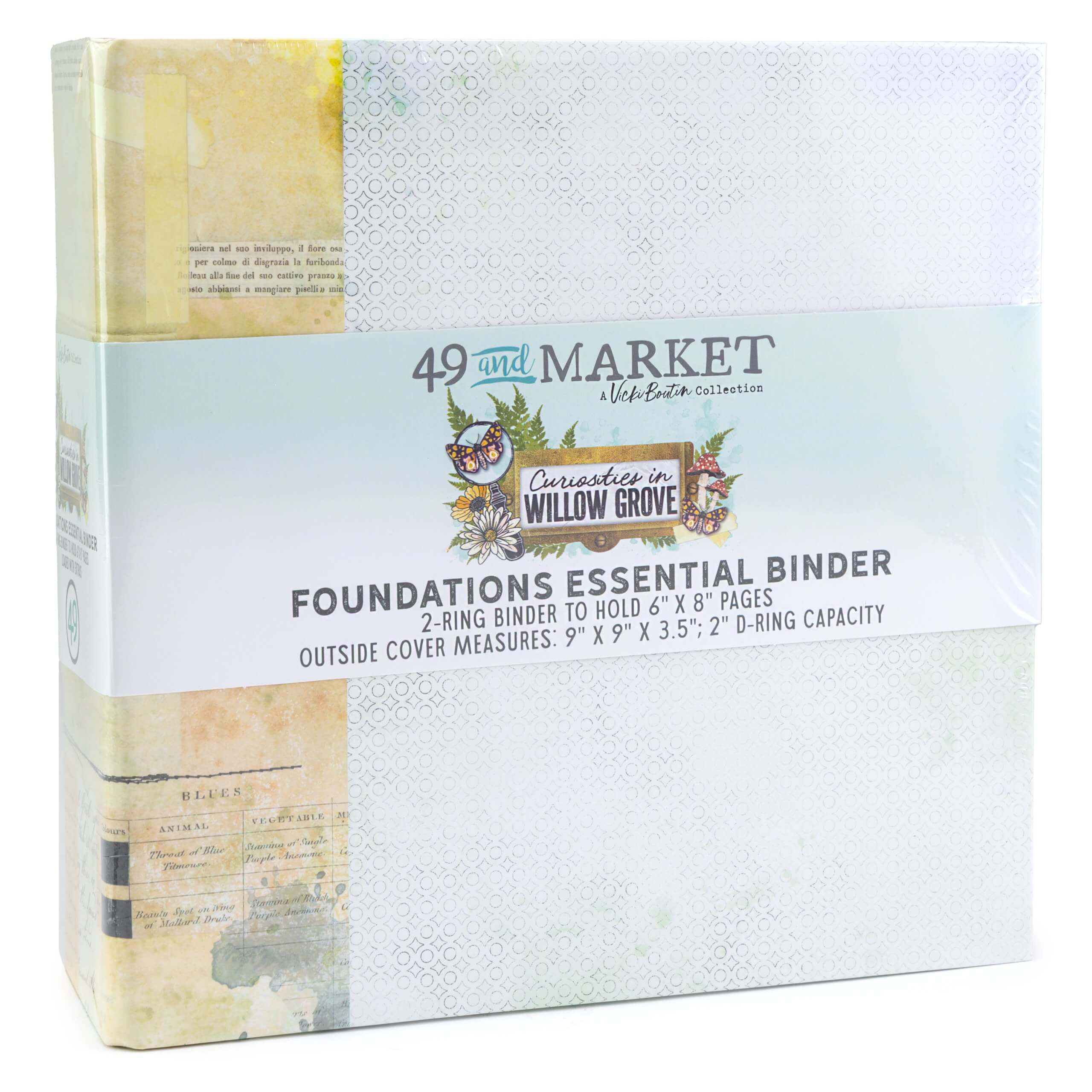 49 & Market Foundations Essential Binder - Curiosities in Willow Grove (w/pages)
